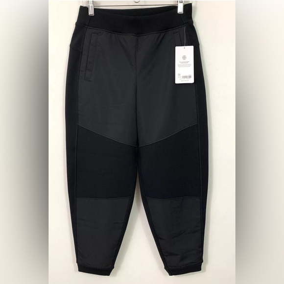 Athleta Pants - NWT Athleta Get Set Hybrid Barrel Leg Jogger Pants Size 8 High Waist‎ Black